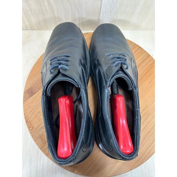 Ecco Helsinki Black Leather Dress Shoes Mens Size 44 US 10/10.5 - Picture 5 of 8